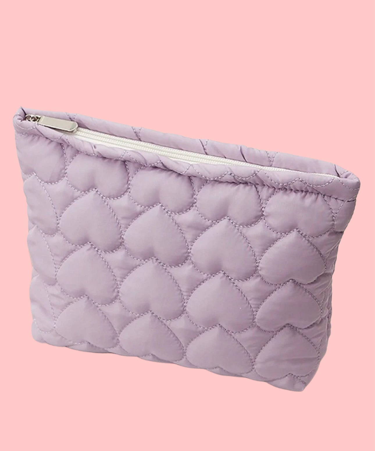 Purple Hearts Pouch