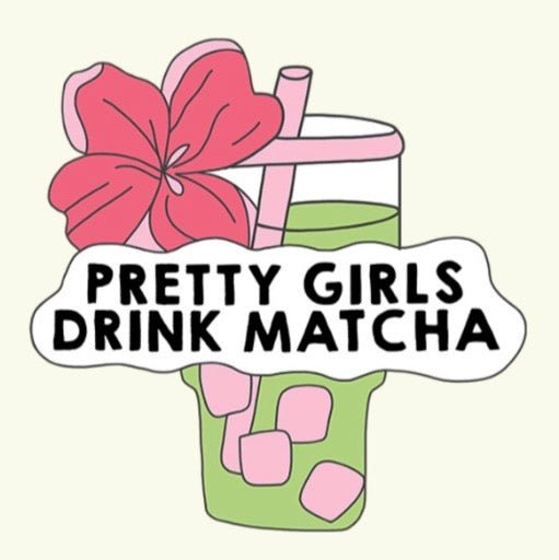 Pretty girls drink matcha